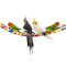 Moriox Bird Ladder Toy for Parrot, Macaw, Budgies, Cockatiels & Parakeet | 37cm - Ooala