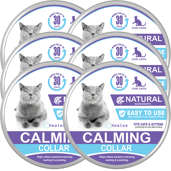 Healex Cat Calming Collar (6-pack)