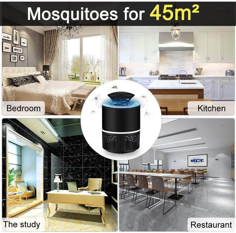Ampulex Electric Mosquito, Insect Killer | Bug Zapper with 360 Degrees LED Trap Lamp for Indoor