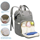 Anellie Fashion Maternity Nappy Bag Large Capacity Travel Backpack for Baby Care - Ooala