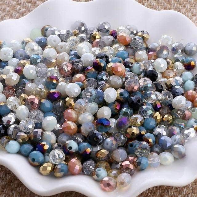Artsy Crystal Beads, Connectors Spacers for Jewelry-Making, Earring, Necklace, Bracelet, Accessories