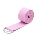 Athletiqo Yoga Stretch Strap & Resistance Band | D-Ring Fitness Yoga Belt