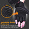 BodyCircuit Gym Gloves for Body Building Fitness Exercise and Weight Lifting, Black