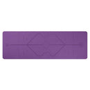 BodyPurge Eco-Friendly Non-Slip Yoga Mat with Body Alignment System