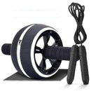 BooZoo New 2 in 1 Abdominal Ab Roller with Jump Rope | Best for Arm, Waist & Leg Gym Fitness Exercise - Ooala