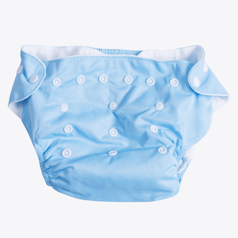 Brassu Adjustable & Reusable Baby Diapers, Infant Cloth Soft Washable Nappies