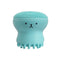 Brussh Octopus Shape Handheld Foaming Facial Scrub & Massager | Gentle Cleansing Silicone Face Brush