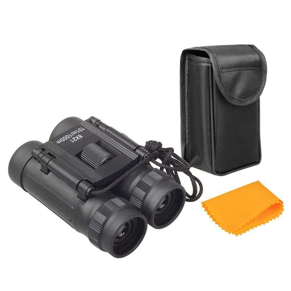 CampHouse 8x21 Zoom Mini Folding Pocket Binoculars Telescope for Indoor and Outdoor Use - Ooala