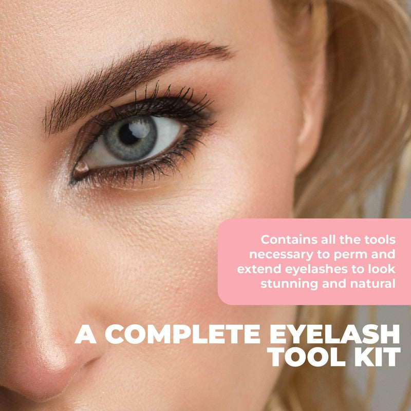Flovura Professional Eyelash Perming Kit | Lash Curling and Healthy Growth Treatments