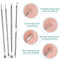 Chirow Blackhead Remover, Pimple Comedone Extractor Tool│4Pcs.