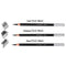 Colari 12pcs/pack Black Artist Charcoal Pencils | Soft, Medium, and Hard