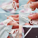Corage 4pcs Adjustable Crib and Bed Sheet Clips, Sheet Fasteners Holder Straps and Suspende
