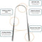 DentaHub Stainless Steel Tongue Scraper | Oral Hygiene Care Tools