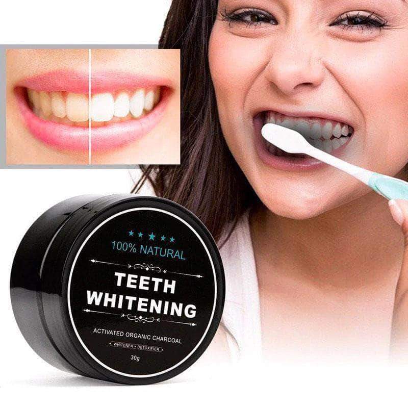 Diuns  Activated Organic Charcoal Powder Teeth Whitening 30g