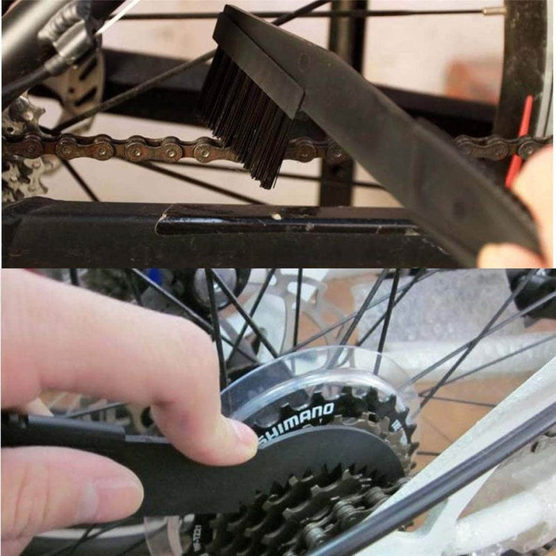 Enervetic Bike Cleaning Brush | Bicycle Cleaning Tool with Crankset Brush