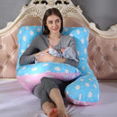 Gorofy Maternity Pillow with Cover | U Shaped Pregnancy Sleeping Support - Ooala
