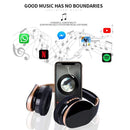 Exeligo Over-Ear Foldable Bluetooth Headphones | Wireless and Wired Stereo Headset with Microphone - Ooala