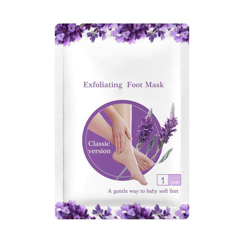 Fashly 1-Pair Exfoliating Foot Peel Mask | Natural Exfoliator for Dry Dead Skin and Callus