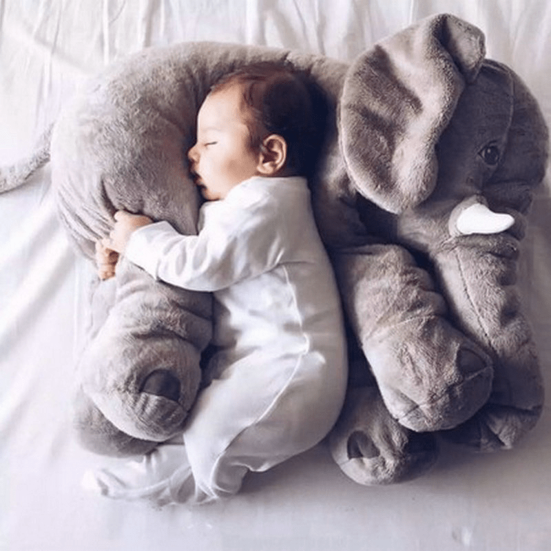 Fizzley Elephant Stuffed Animal Baby Plush Toy | Kids Sleeping Back Cushion | 40CM