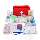 FlexAid 180 Pieces First Aid Kit with Durable and Compact Bag for Home & Outdoors