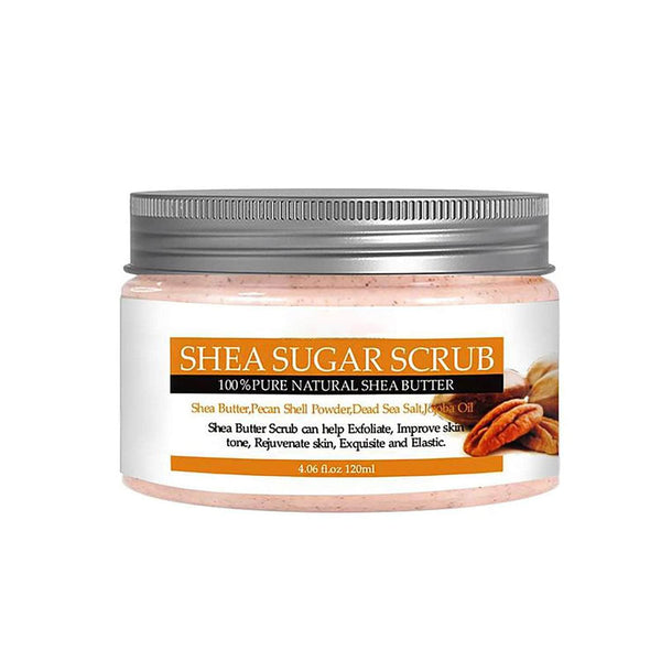 FloraGlow Shea Sugar Body Scrub | Ultra Hydrating and Exfoliating Scrub for Nourishing Body Care
