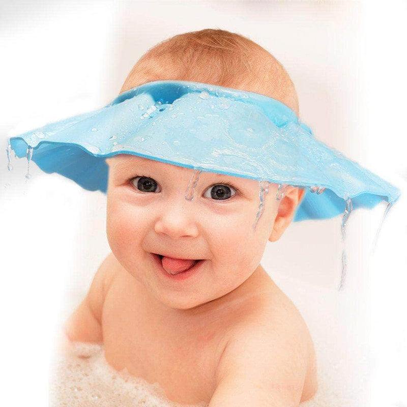 Fondle Baby Silicone Shower Cap | Adjustable Bathing Hat for Infants, Toddler and Kids