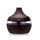 ForestMist  7 Color Night Light Cool Mist Essential Oil Humidifier, Dark Brown