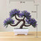 Funterior Longxu Style Artificial Bonsai Tree Plants | Small Ornaments For Home Decoration