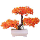 Funterior Yunsong Style Artificial Bonsai Tree Plants  | Small Ornaments For Home Decoration