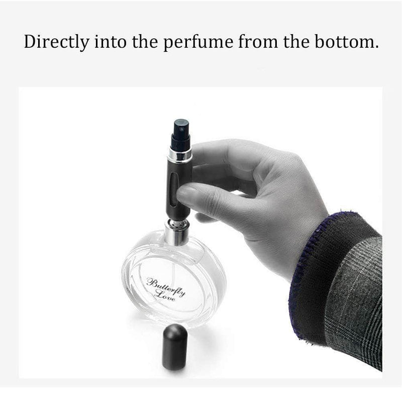 Hales Portable Mini Refillable Perfume Spray Bottle│5ml