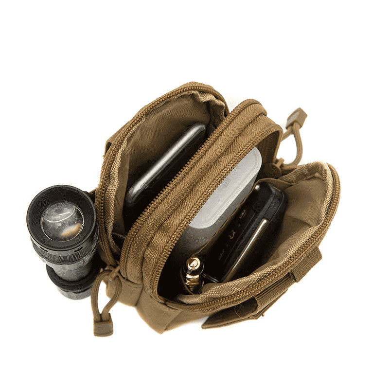 Haspex Men's Tactical Molle Pouch, Belt Waist Pack Bag, Travel Camping Bag