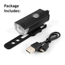 HealthBuff USB Rechargeable Bike Light, Waterproof Safety Flashlight for Bicycles, 300 Lumens - Ooala