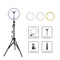 InnerCircle 10" Selfie Ring Light with 1.6 Meter Adjustable Tripod Stand & Phone Holder for Live Stream, Makeup, Video and Photography - Ooala