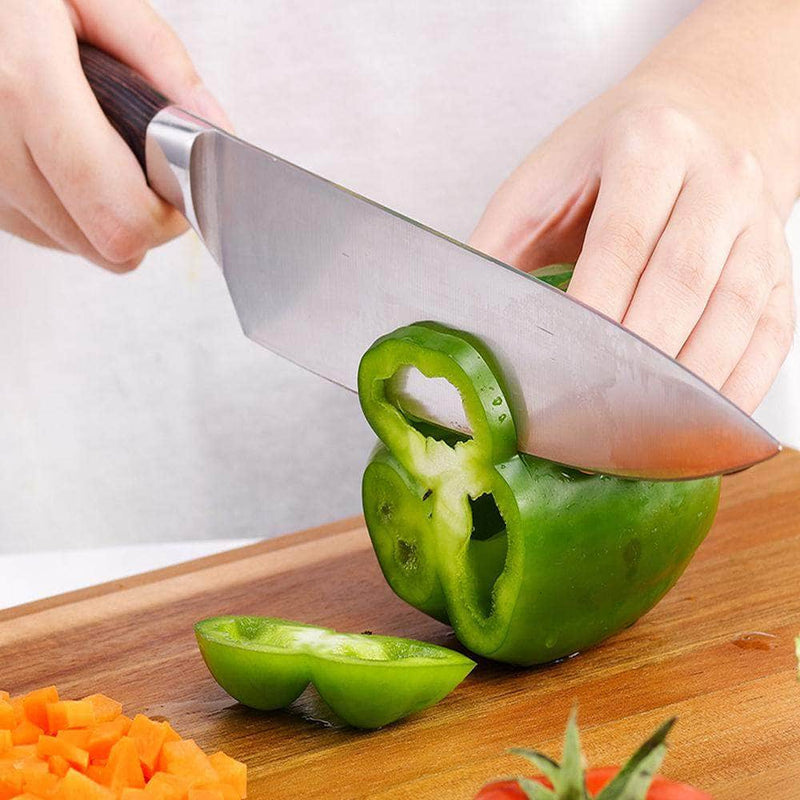 Karves 8-Inch Japanese Chef Knife | High Carbon Steel Knife for Cooking