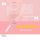 Keiras™ Rose Quartz Stone Facial Roller