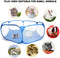 Kirate Portable Yard Fence, Perfect Size for Small Animals | Indoor or Outdoor Playpen - Ooala