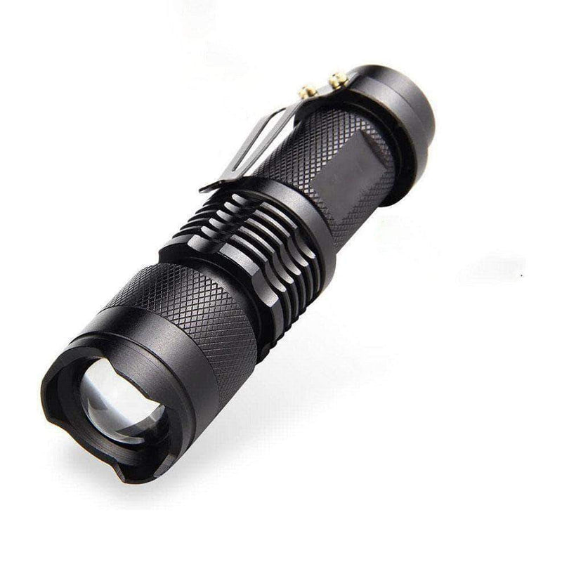 LEDTech Tactical LED Flashlight w/ Adjustable Focus | Zoomable, Waterproof Emergency Penlight 1000L - Ooala