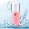 Lores Portable Moisturizing Mist Sprayer Mini Nano Facial Steamer Skin Care with USB Rechargeable - Ooala