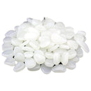 Flais Glow in the Dark Pebbles for Garden, Walkway, Patio, Lawn & Fish Tank Decorations│50 Pcs