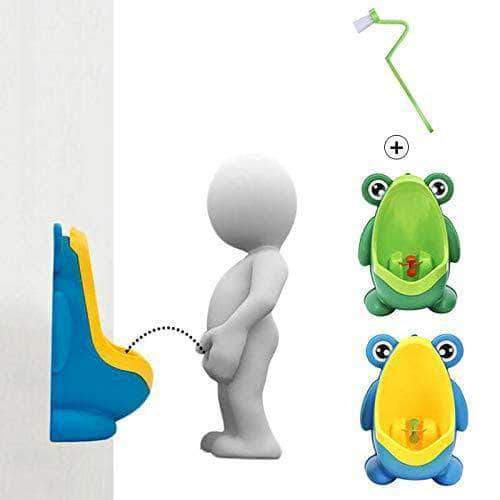 Maui Frog Potty Training Urinal Toilet for Boys Toddler with Funny Aiming Target - Ooala