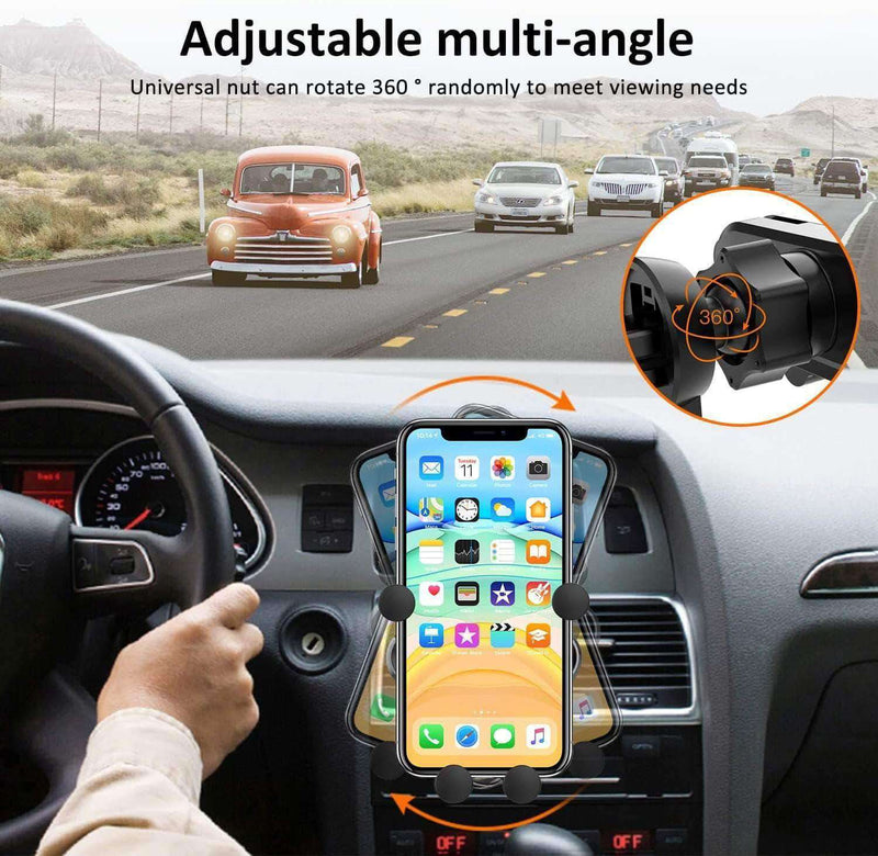 Maxholder Car Phone Mount Gravity, Automatic Locking Universal Air Vent GPS - Ooala