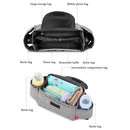 Muar Stroller Organizer Multifunctional Adjustable Baby Stroller Storage Bag