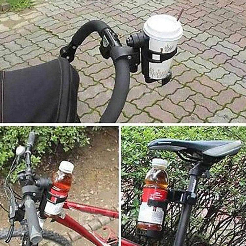 Muar Universal Cup Holder for Strollers Wheelchairs Mobility Walkers & Bikes, with 360º Rotation