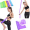 Omza Exercise Resistance Bands, for Strength Training, Physical Therapy, Yoga, Pilates, & Stretching