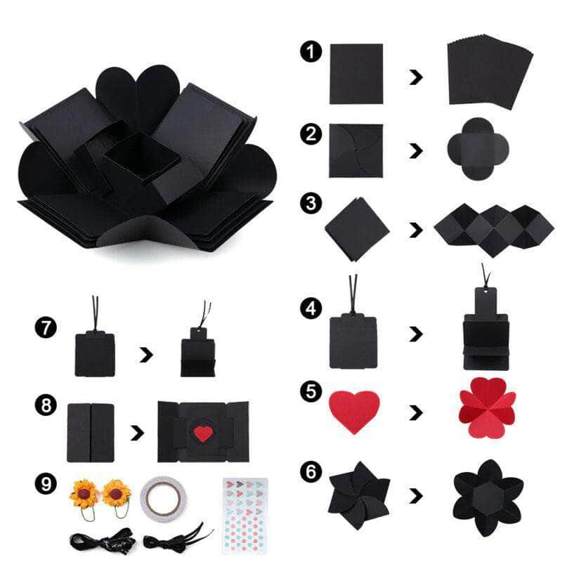 Onen Creative Exploding Gift Surprise Box | Assembled DIY Handmade