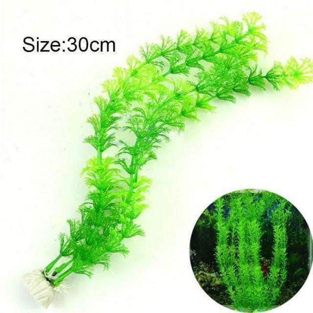 GetBuzzed Artificial Water Plant | Plastic Grass Decoration for Fish Tanks - Ooala