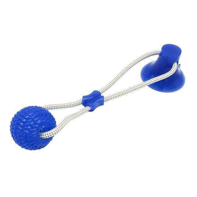 Ligglo Suction Cup Dog Toy | Multifunction Molar Bite | Interactive Ropes with Chew Ball - Ooala