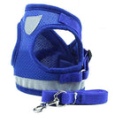 Ooala Blue Pittex Adjustable Cat & Dog Vest Harness with Reflective Strap│Extra Small 16717568-blue-xs