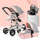 Snugsie 3-in-1 Baby Stroller | Multi-Functional and High-View