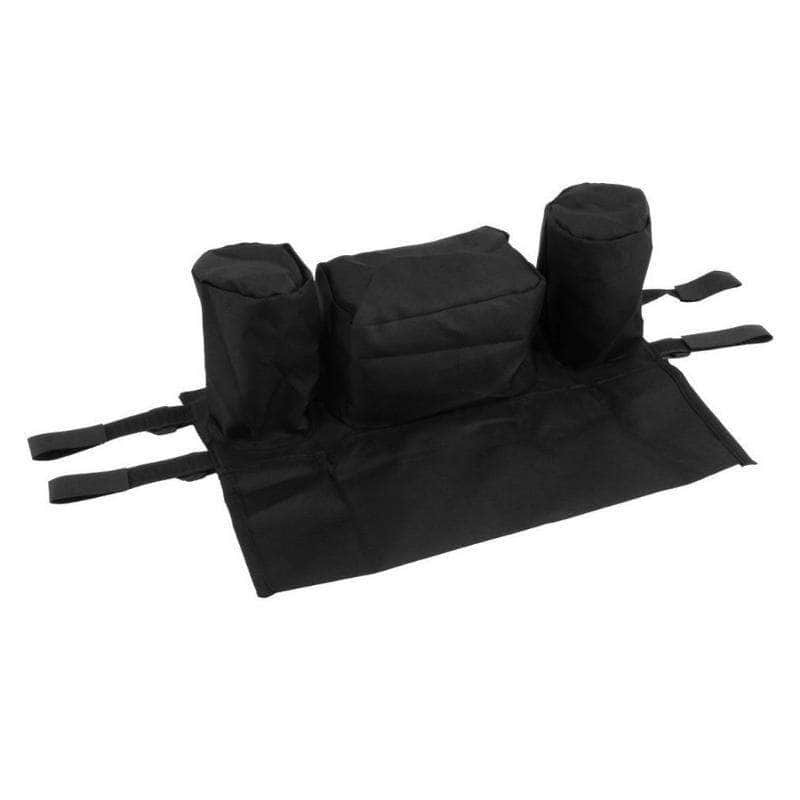 Onyx Stroller Organizer with Deep Cup Holders and Zippered Compartments
